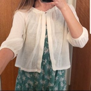 🌻{Lucky Brand} 100% cotton light sweater Size L